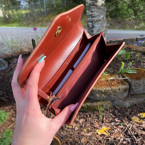 Tooled Leather Wallet - Picture 3 of 3